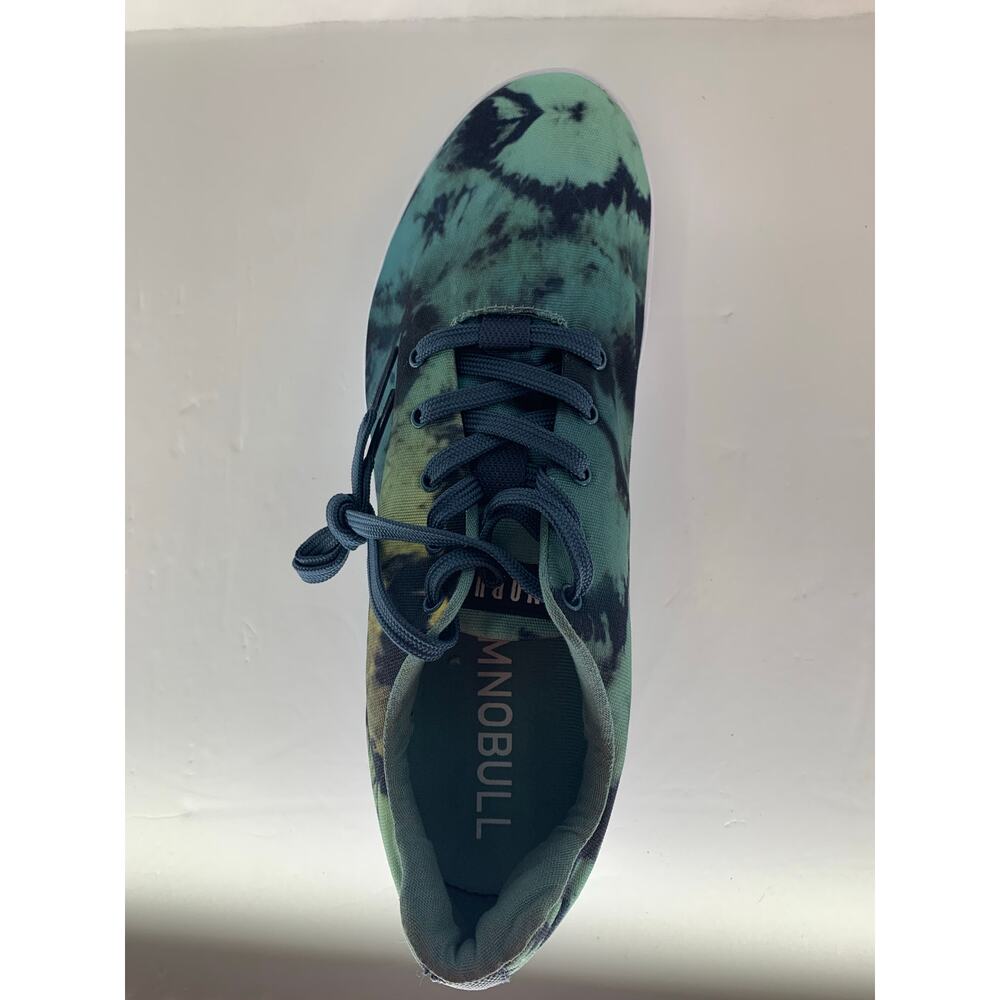 NoBull Blue Tie-Dye Canvas Trainer Shoes - Picture 4 of 15